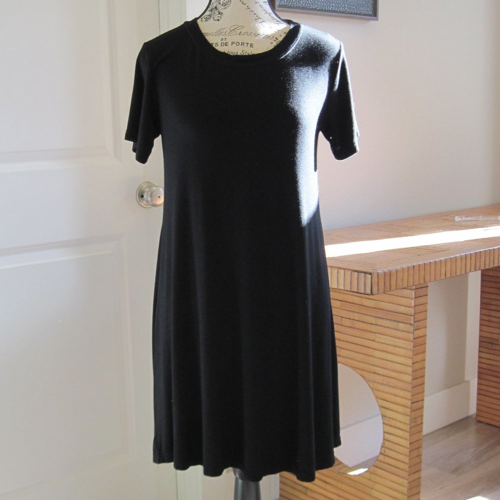 Black T-shirt Dress